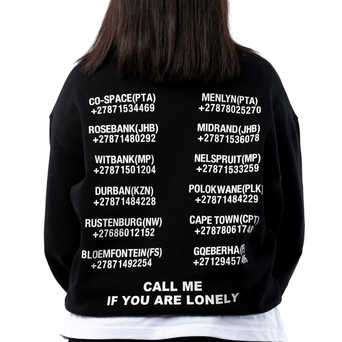 CALL ME CREW NECK